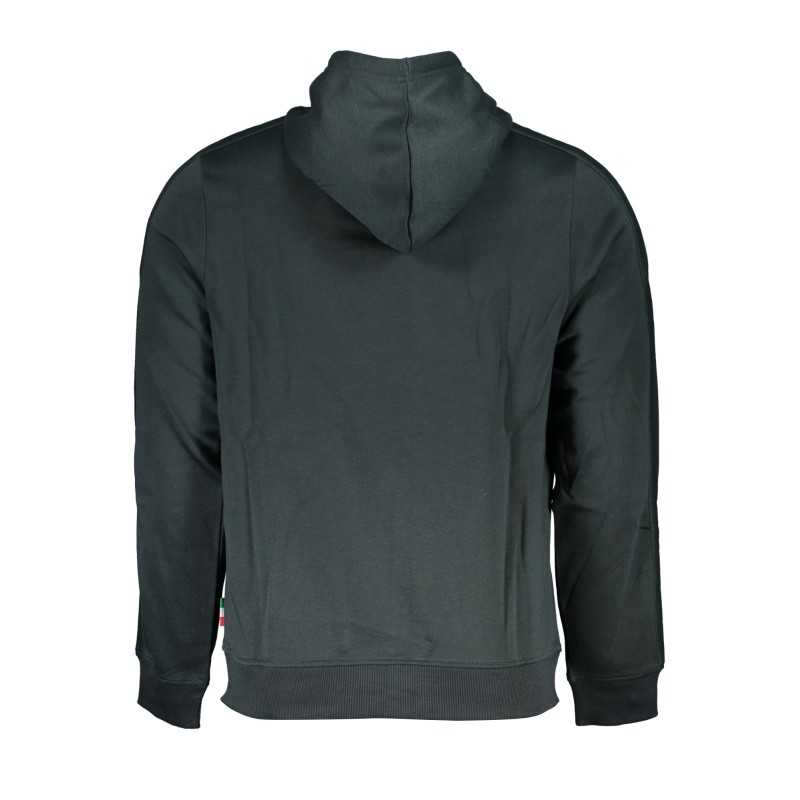 GIAN MARCO VENTURI MEN'S GREEN ZIP SWEATSHIRT