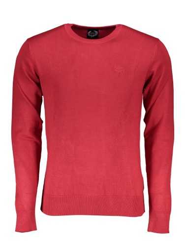 GIAN MARCO VENTURI MEN'S RED SWEATER