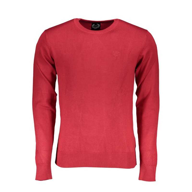 GIAN MARCO VENTURI MEN'S RED SWEATER