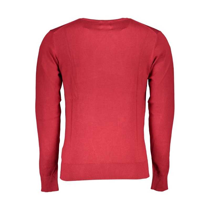 GIAN MARCO VENTURI MEN'S RED SWEATER