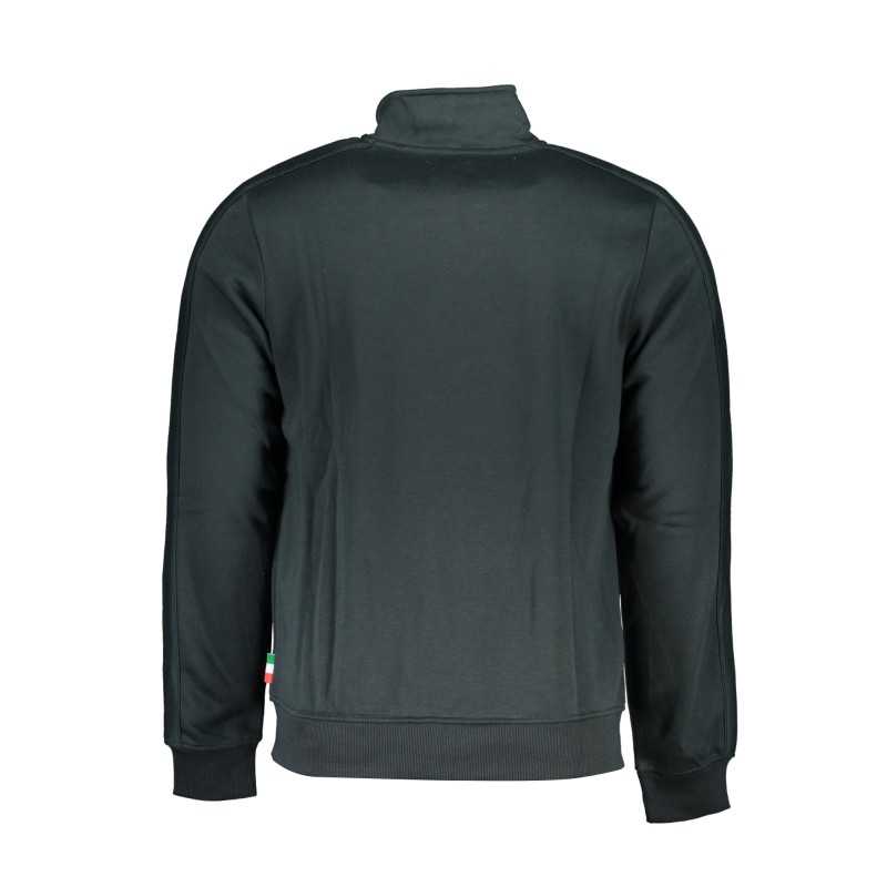 GIAN MARCO VENTURI MEN'S GREEN ZIP SWEATSHIRT