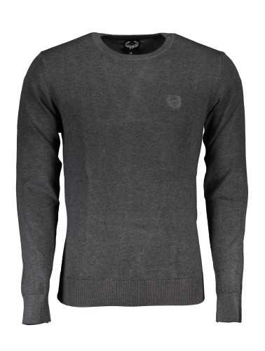 GIAN MARCO VENTURI MEN'S GRAY SWEATER