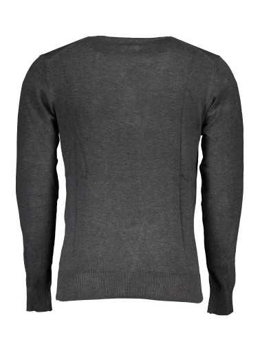 GIAN MARCO VENTURI MEN'S GRAY SWEATER