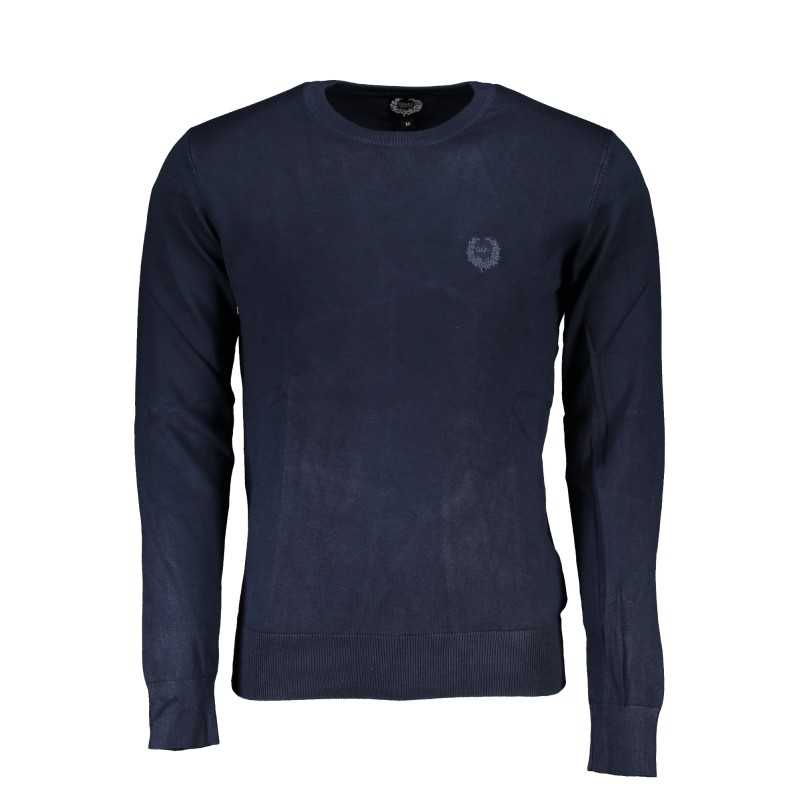 GIAN MARCO VENTURI MEN'S BLUE SWEATER