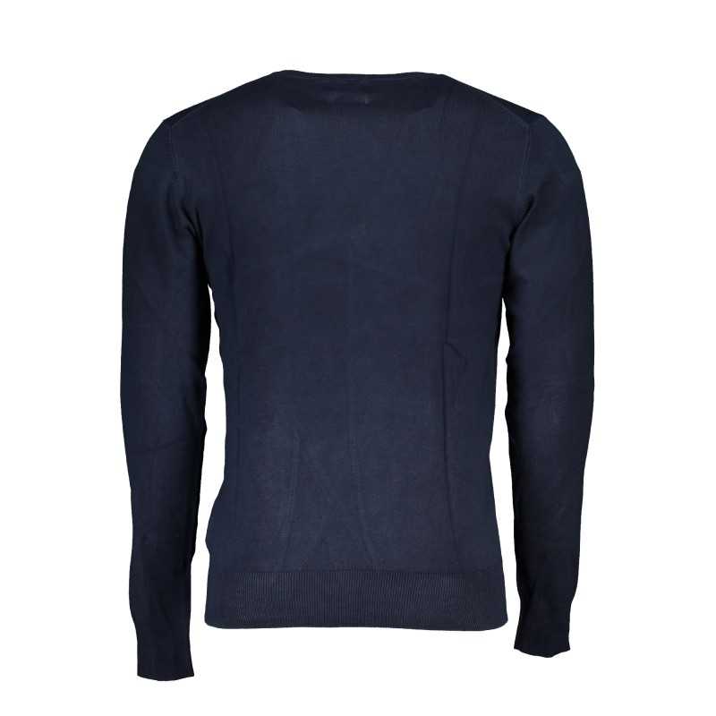 GIAN MARCO VENTURI MEN'S BLUE SWEATER