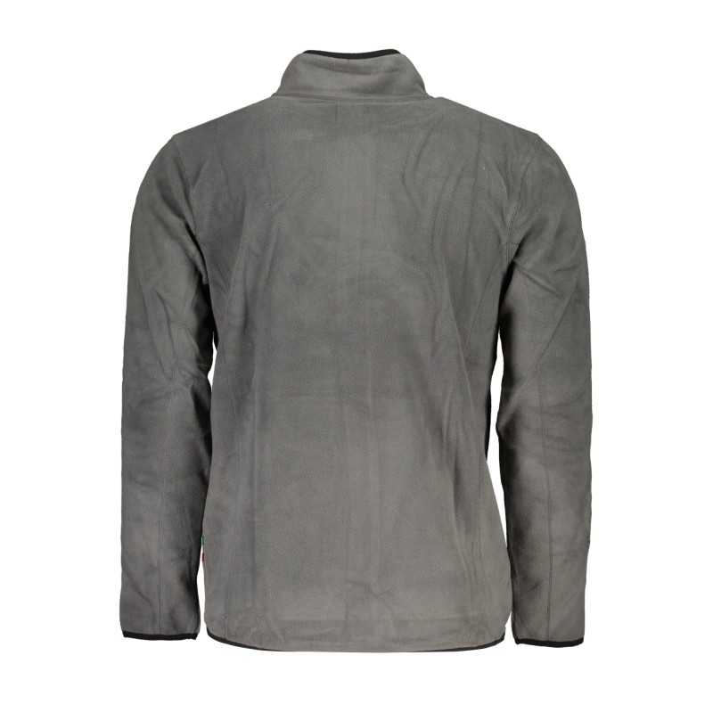 GIAN MARCO VENTURI MEN'S GRAY ZIP SWEATSHIRT