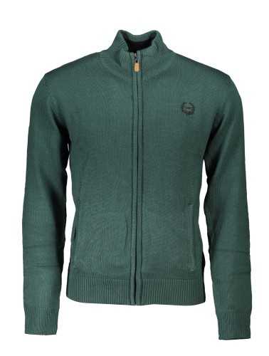 GIAN MARCO VENTURI MEN'S GREEN SWEATER