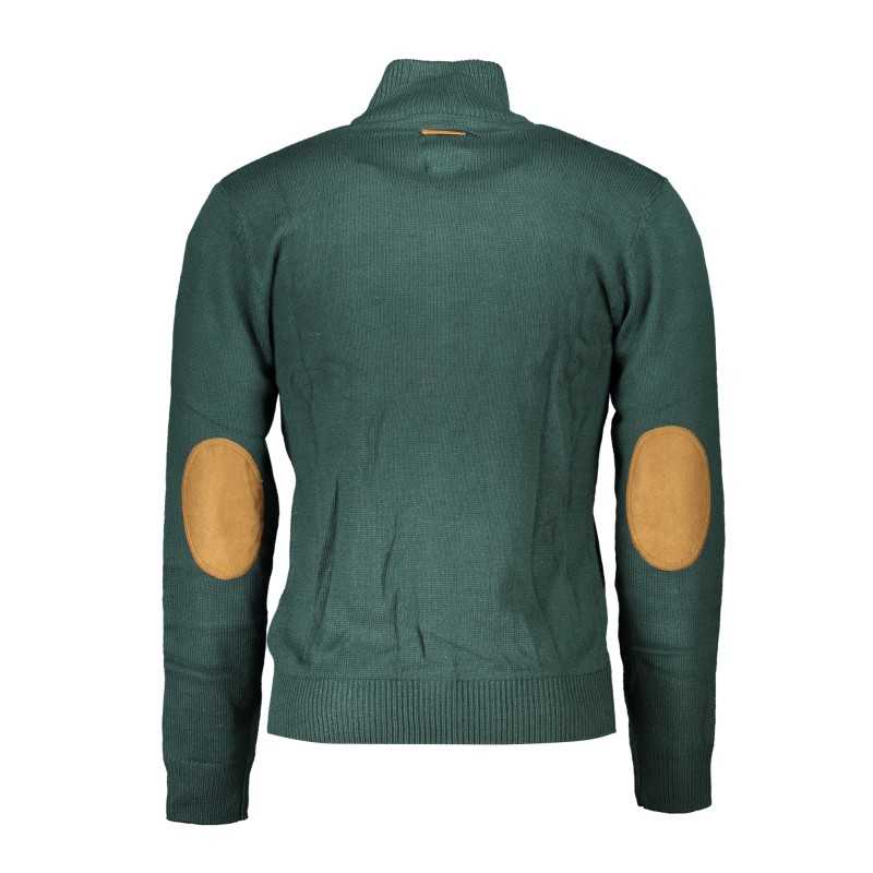 GIAN MARCO VENTURI MEN'S GREEN SWEATER