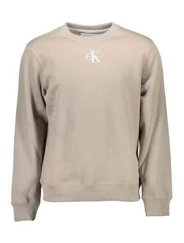 CALVIN KLEIN SWEATSHIRT WITHOUT ZIP MAN GRAY