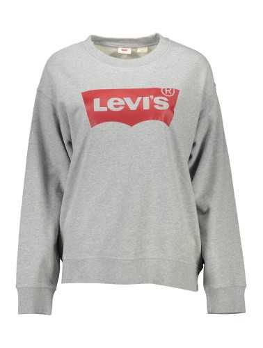 LEVI'S SWEATSHIRT WITHOUT ZIP WOMAN GRAY