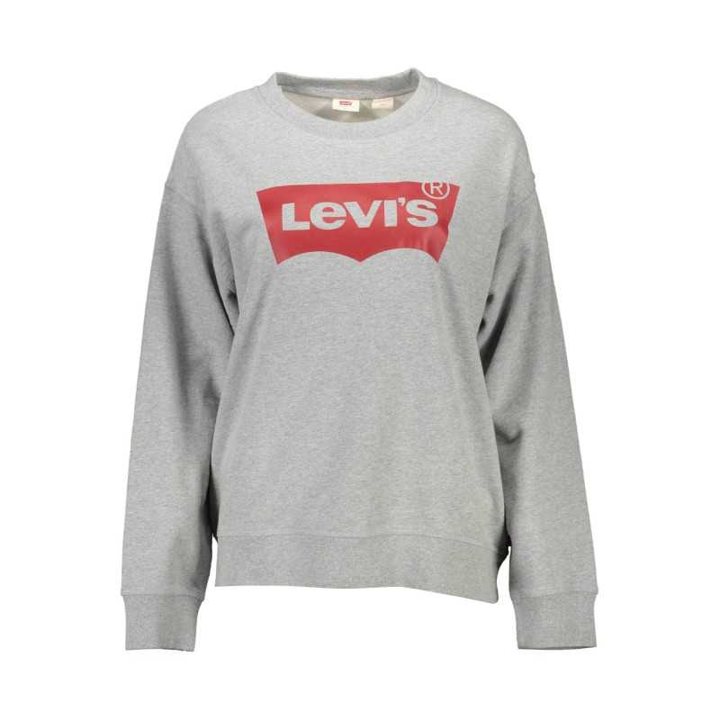 LEVI'S SWEATSHIRT WITHOUT ZIP WOMAN GRAY