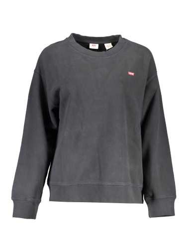 LEVI'S SWEATSHIRT WITHOUT ZIP WOMAN BLACK