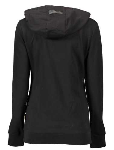 PLEIN SPORT FELPA SENZA ZIP DONNA NERO