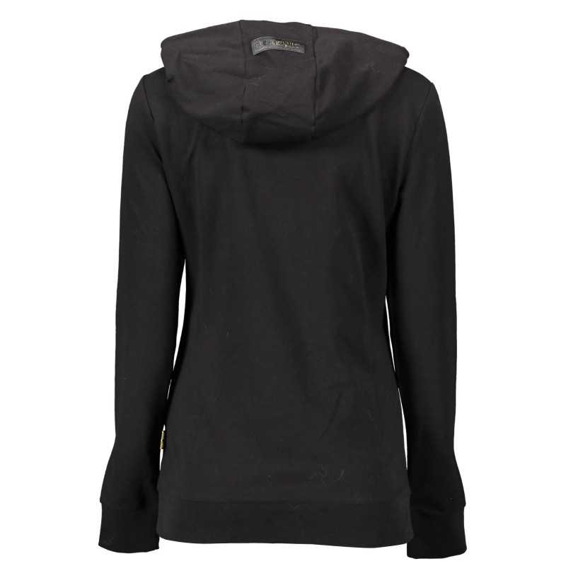 PLEIN SPORT FELPA SENZA ZIP DONNA NERO