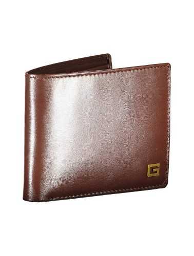 GUESS JEANS BROWN MAN WALLET