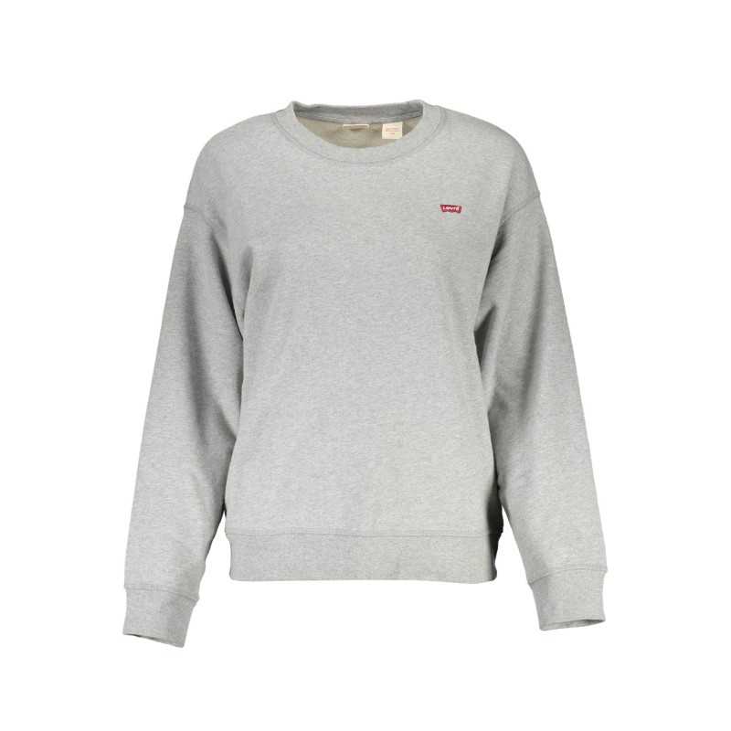 LEVI'S SWEATSHIRT WITHOUT ZIP WOMAN GRAY