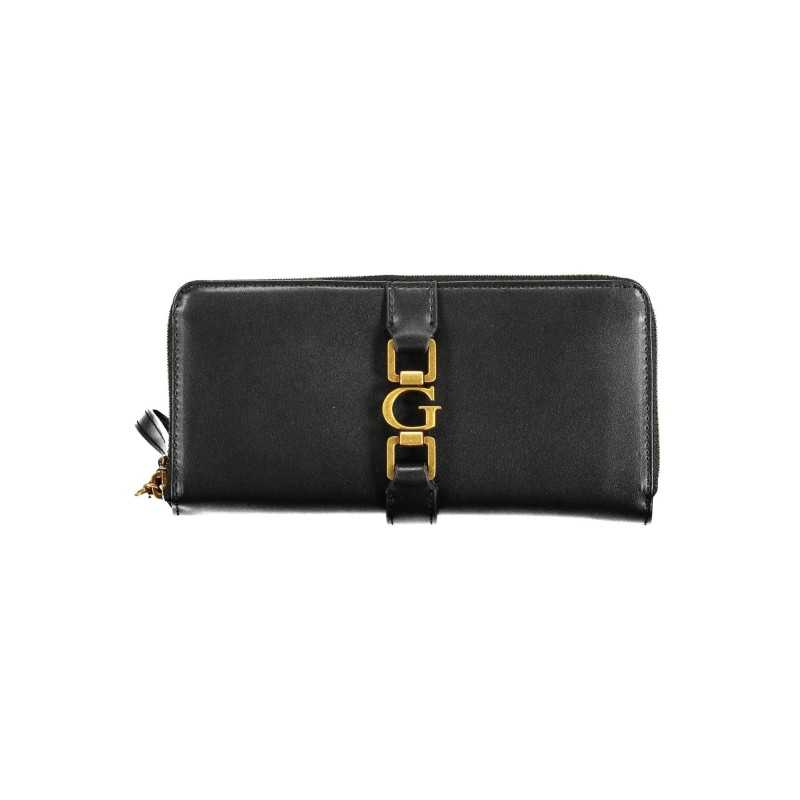 GUESS JEANS WOMEN'S WALLET BLACK