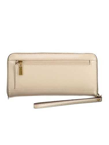 GUESS JEANS WOMEN'S BEIGE WALLET