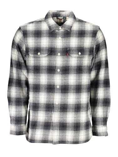 LEVI'S CAMICIA MANICHE LUNGHE UOMO NERO