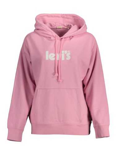 LEVI'S FELPA SENZA ZIP DONNA ROSA