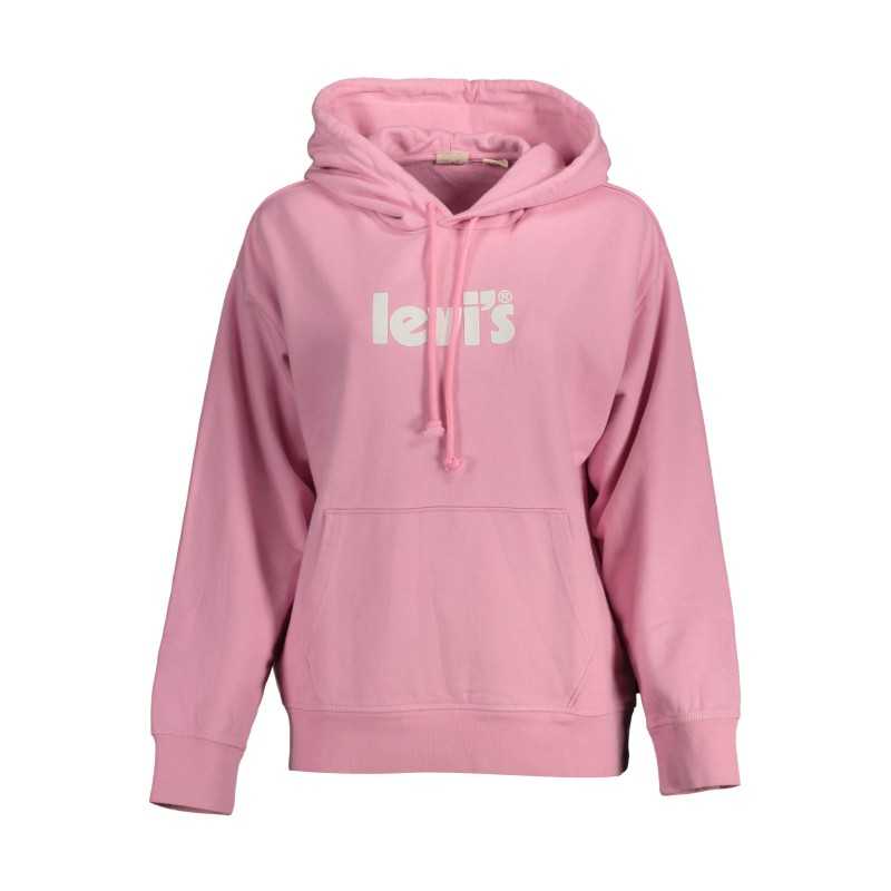 LEVI'S FELPA SENZA ZIP DONNA ROSA