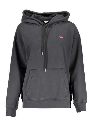 LEVI'S SWEATSHIRT WITHOUT ZIP WOMAN BLACK