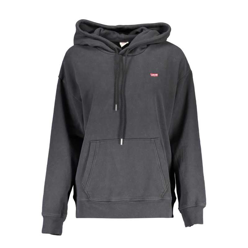 LEVI'S SWEATSHIRT WITHOUT ZIP WOMAN BLACK