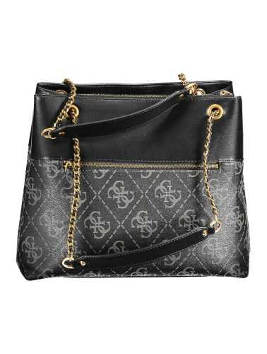 GUESS JEANS BLACK WOMEN'S BAG