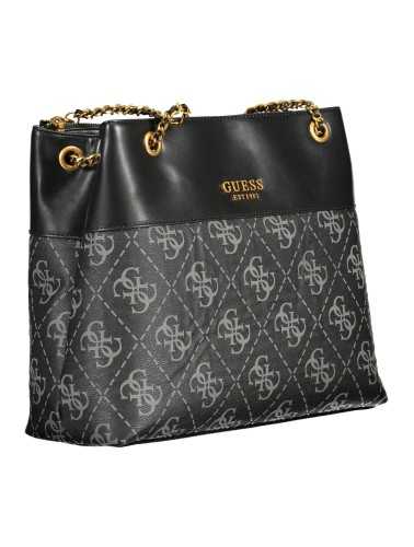 GUESS JEANS BLACK WOMEN'S BAG