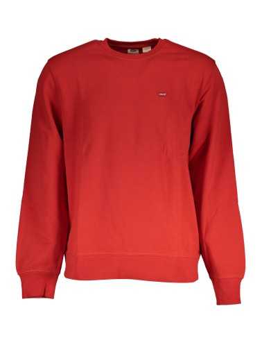 LEVI'S SWEATSHIRT WITHOUT ZIP MAN RED