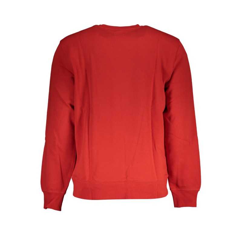 LEVI'S SWEATSHIRT WITHOUT ZIP MAN RED