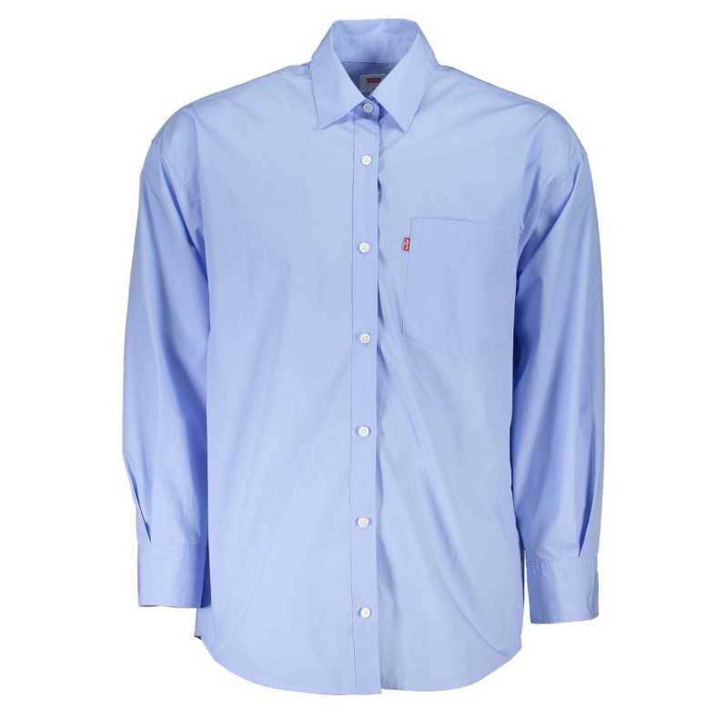 LEVI'S LIGHT BLUE MAN LONG SLEEVED SHIRT