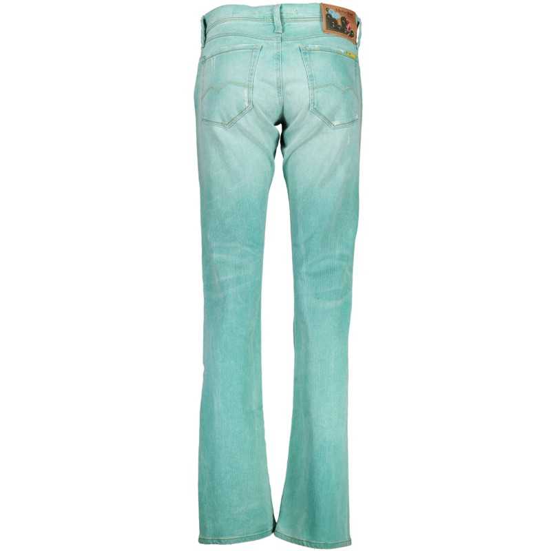 MELTIN'POT JEANS DENIM GREEN MAN