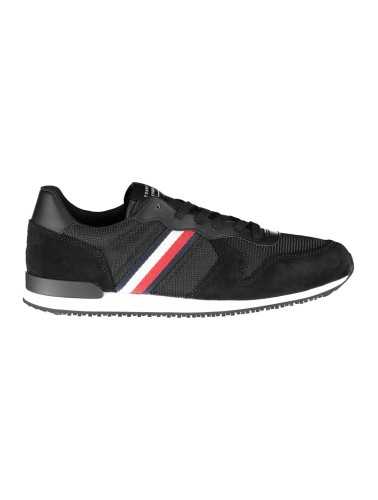 TOMMY HILFIGER BLACK MAN SPORT SHOES