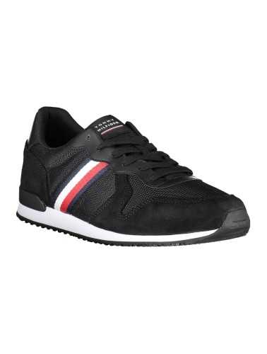 TOMMY HILFIGER BLACK MAN SPORT SHOES