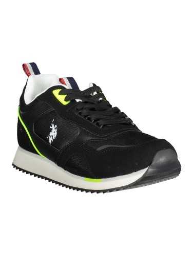 US POLO BEST PRICE BLACK MAN SPORT SHOES