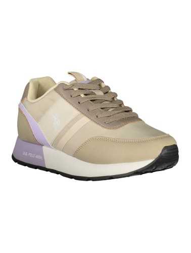 US POLO BEST PRICE BEIGE WOMEN'S SPORT SHOES