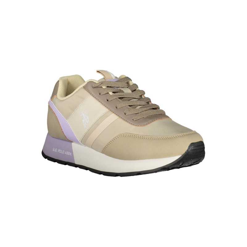 U.S. POLO BEST PRICE SNEAKERS DONNA BEIGE