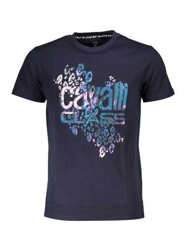 CAVALLI CLASS T-SHIRT MANICHE CORTE UOMO BLU