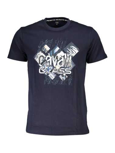 CAVALLI CLASS T-SHIRT MANICHE CORTE UOMO BLU