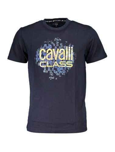 CAVALLI CLASS T-SHIRT MANICHE CORTE UOMO BLU