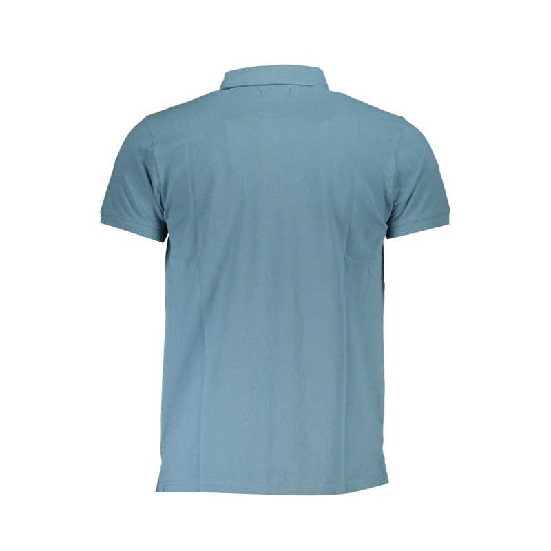 CAVALLI CLASS POLO MANICHE CORTE UOMO AZZURRO