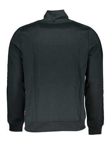 GIAN MARCO VENTURI MEN'S GREEN ZIP SWEATSHIRT