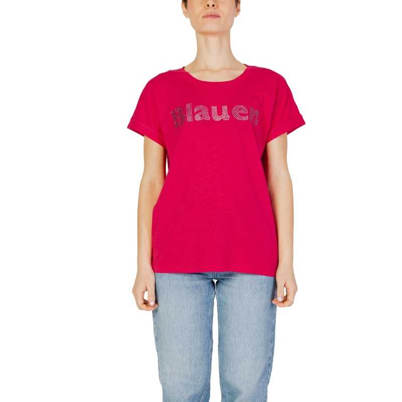 Blauer T-Shirt Donna