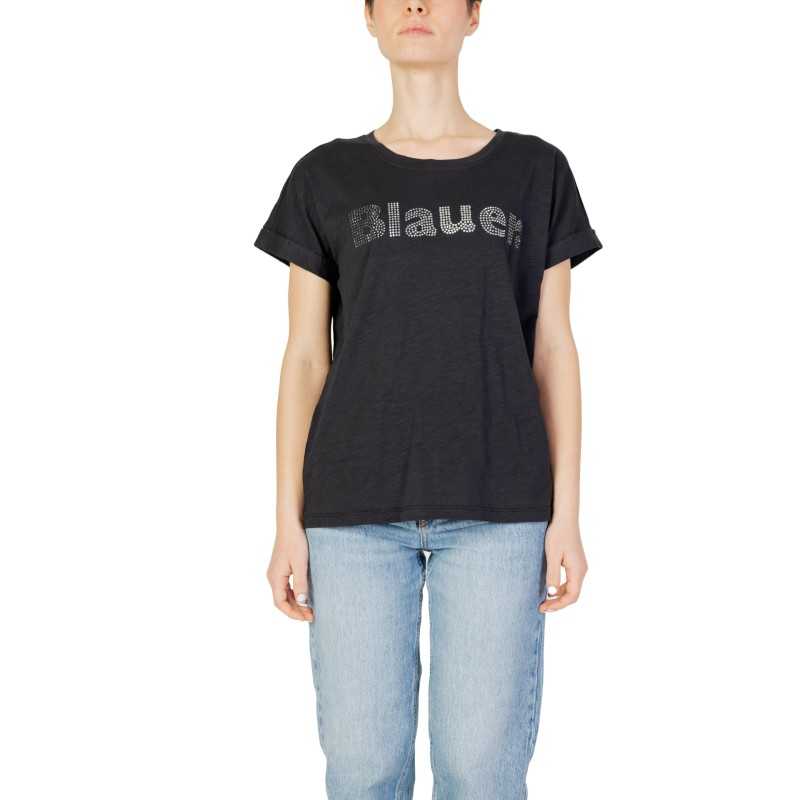 Blauer T-Shirt Woman