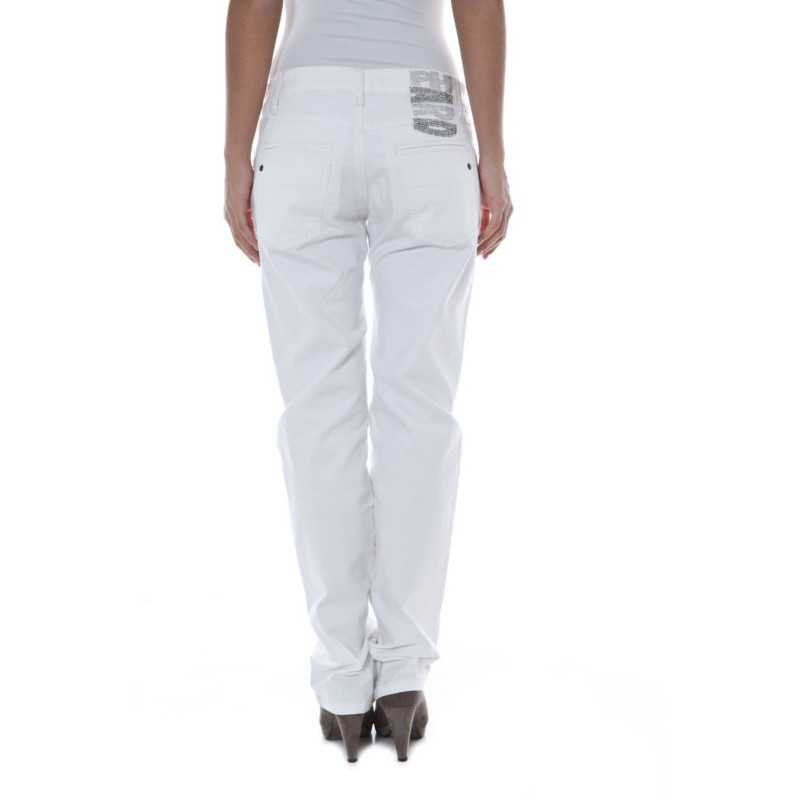 PHARD PANTALONE DONNA BIANCO