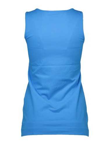 LOVE MOSCHINO TANK TOP WOMAN BLUE