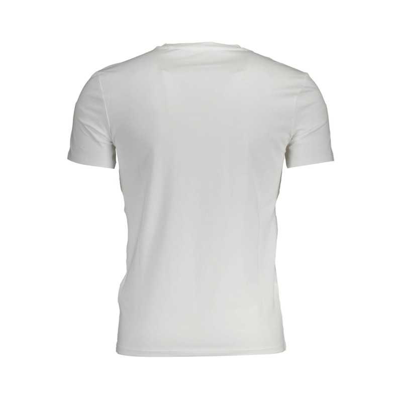 GUESS JEANS T-SHIRT MANICHE CORTE UOMO BIANCO