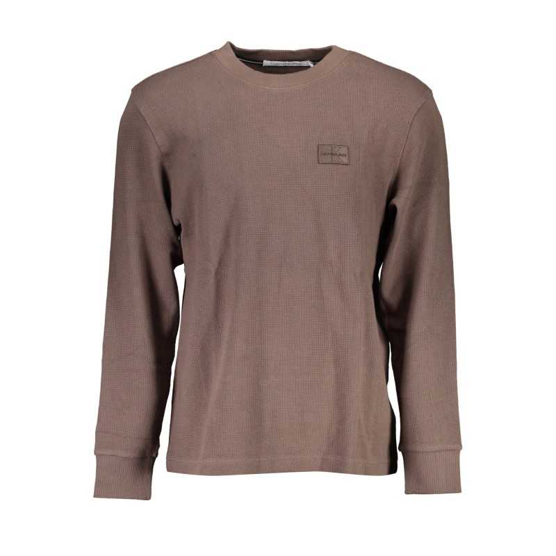 CALVIN KLEIN MAN BROWN SWEATER