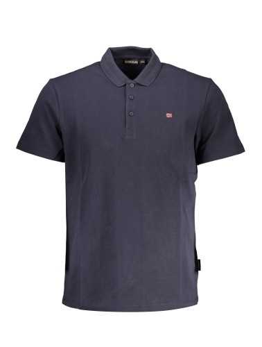 NAPAPIJRI POLO SHORT SLEEVE MAN BLUE